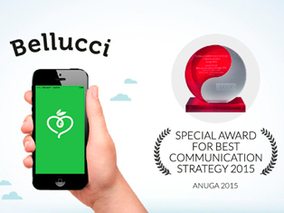 Bellucci Wins Best Communications Strategy Award at Anuga 2015 for New App